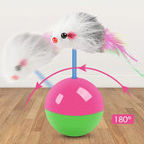 Interactive Non-Tipping Cat Toy Set – Fun Teaser Mice for Cats and Dogs