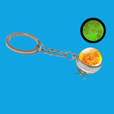 Luminous Galaxy Planet Keychain – Glow in the Dark Solar System Charm