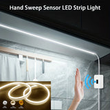 USB LED Neon Light Strip – Waterproof, Flexible, Motion Sensor Dimmer, Home & Outdoor Decor