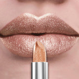 Moisturizing Glitter Lipstick with Color-Changing Gloss Effect