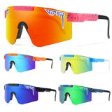 Gafas de ciclismo estilo Pit Viper: gafas de sol deportivas con protección UV400 para hombres y mujeres