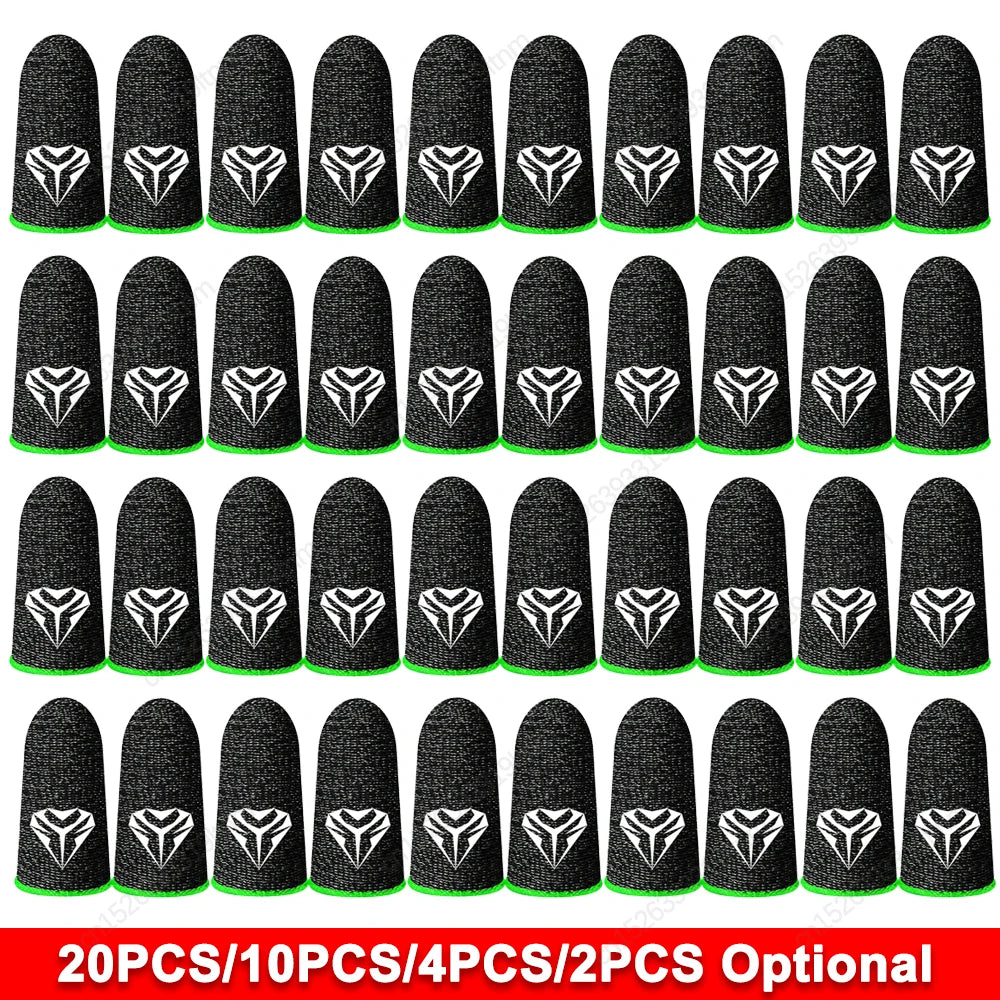 Gaming Finger Sleeves for PUBG Mobile - Ultra-Thin Touchscreen Gloves for Mobile Gaming