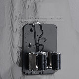 Estante de almacenamiento de acero inoxidable para montaje en pared: ecológico y ahorra espacio para el baño