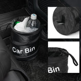 Papelera plegable a prueba de fugas para automóvil: papelera portátil y bolsa de almacenamiento