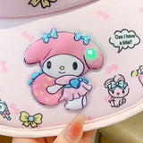 Sanrio Character Sun Hat - Cinnamoroll & Kuromi UV Protection Bucket Hat for Kids