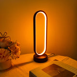 Minimalist LED Table Lamp for Bedroom with Soft Ambient Lighting