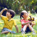 Automatic Bubble Gun for Kids – Light & Sound Fun for Outdoor Play