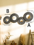 Boho Round Wall Mirror with Hanging Rope – Stylish Home Décor