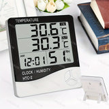 LCD Digital Thermometer & Hygrometer – Indoor Temperature & Humidity Sensor for Home Comfort