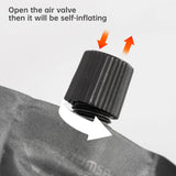 Self-Inflating Camping Sleeping Pad with Built-In Pillow and Sponge Filling