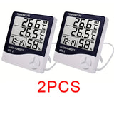 LCD Digital Thermometer & Hygrometer – Indoor Temperature & Humidity Sensor for Home Comfort
