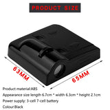 Universal LED Car Door Welcome Light - Wireless Ghost Shadow Projector with Custom Logo