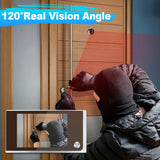 Awapow 3.5" Digital Door Peephole Viewer – 120° HD LCD Door Camera