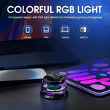 VIKEFON G200 Mini Bluetooth Speaker – RGB Magnetic Speaker with 7-Hour Playback & Phone Holder