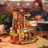 Christmas Dream Gift Factory 3D Wooden Music Box - DIY Puzzle Kit for Adults & Teens