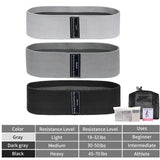 Fabric Resistance Bands – Non-Slip Booty Bands for Glutes, Legs & Full-Body Workouts