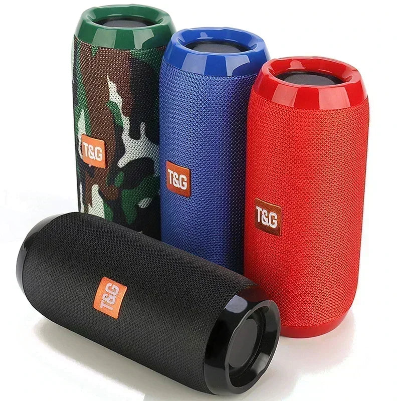 Portable Bluetooth 5.0 Speaker with Waterproof Design and Stereo Subwoofer