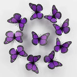 3D Monarch Butterfly Wall Stickers – Realistic PVC Window & Wall Decor for Home, Party & Gifts