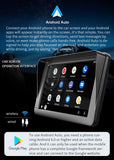 7-Inch Wireless Car Stereo with CarPlay & Android Auto | Touchscreen Multimedia Player with FM Transmitter