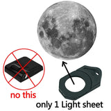 Portable LED Projection Lamp – Battery-Powered Light for Photos & Room Decor