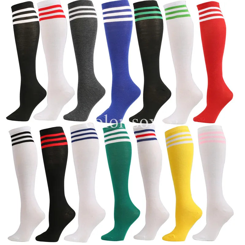 Unisex Knee-High Compression Soccer Socks – Non-Slip & Breathable