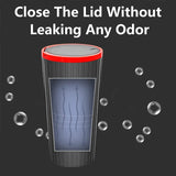 Universal Mini Car Trash Bin – Compact & Leakproof Auto Garbage Can