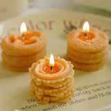 Juego de regalo con velas perfumadas para cortar galletas: aromaterapia acogedora para la relajación y la decoración del hogar