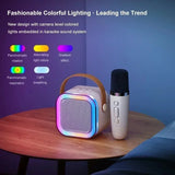 K12 Bluetooth Karaoke Speaker with Microphone – Portable Wireless Music Player for Kids & Adults