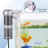 USB Aquarium Filter - 2.5W Mini Suspended Filter for Small Fish Tanks (Up to 30cm)