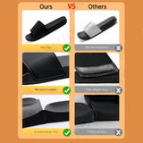 Men’s Street Style Summer Slides – Comfortable PU Slippers for Outdoor Use