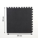 Interlocking Gym Floor Mats - 30x30cm EVA Foam Tiles for Home Gym & Exercise