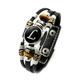 Pulsera con letra inicial personalizada: un regalo elegante y significativo para hombres
