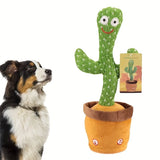 Interactive Dancing Cactus Toy for Kids and Pets