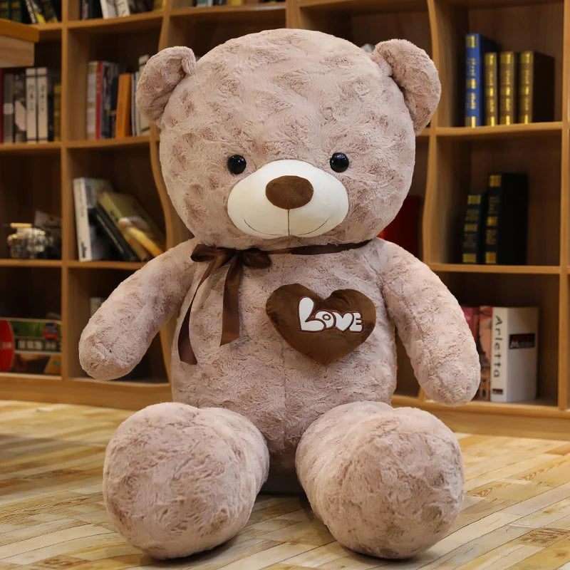 Soft Plush Bear Toy – Cuddly Stuffed Animal for Kids and Adults
