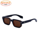 Luxury Polarized Square Sunglasses – 2025 Trendy Rectangle Shades for Men & Women