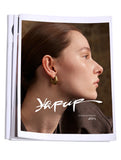 18K Gold-Plated U-Shape Hoop Earrings – Waterproof Stainless Steel Fashion Jewelry for Women