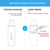 Ultrasonic Skin Scrubber with EMS & Ion Technology for Deep Facial Cleansing