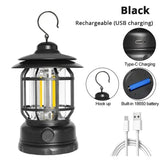 Rechargeable Retro LED Camping Lantern