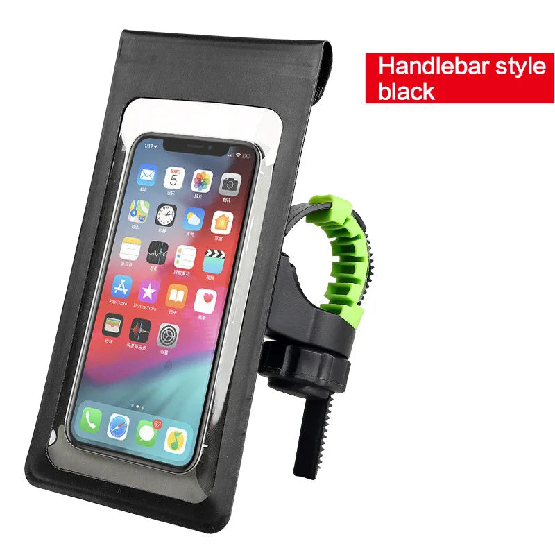 Waterproof Bike Phone Holder with Touchscreen