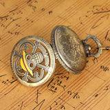 One Piece Anime Pocket Watch - Vintage Bronze Collectible Timepiece
