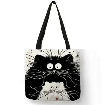 Stylish Oxford Bucket Bag with Animal Print – Versatile and Trendy for Every Occasion
