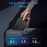 10000mAh Power Bank with 22.5W Fast Charging and LED Display