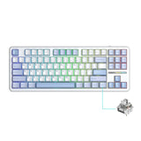 Wireless Mechanical Keyboard – Hot-Swappable, RGB Backlit, Compact 87-Key Bluetooth Keyboard