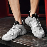 Men’s Breathable Running Shoes – Lightweight Athletic Sneakers for Outdoor Training & Jogging