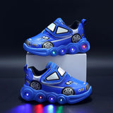 Kids Light-Up Sneakers – Unisex LED Shoes for Walking & Play (Ages 4–6)