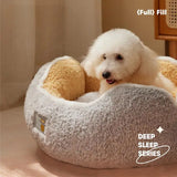 Ultra-Plush Cat Bed – Warm, Cozy & Machine-Washable Pet Sleeping Nest