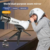 High-Definition Astronomical Telescope Camera for Kids – Educational Science Toy with Multiple Eyepieces