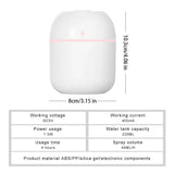 USB Mini Air Humidifier with Silent Mist and Auto Shut-Off