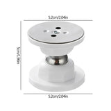 Magnetic Door Stopper – Rustproof Stainless Steel Holder with Strong Suction for Home & Office