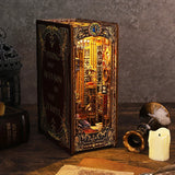 DIY Wooden Miniature Dollhouse Kit with Furniture – Handmade Assembly Model for Teens & Adults